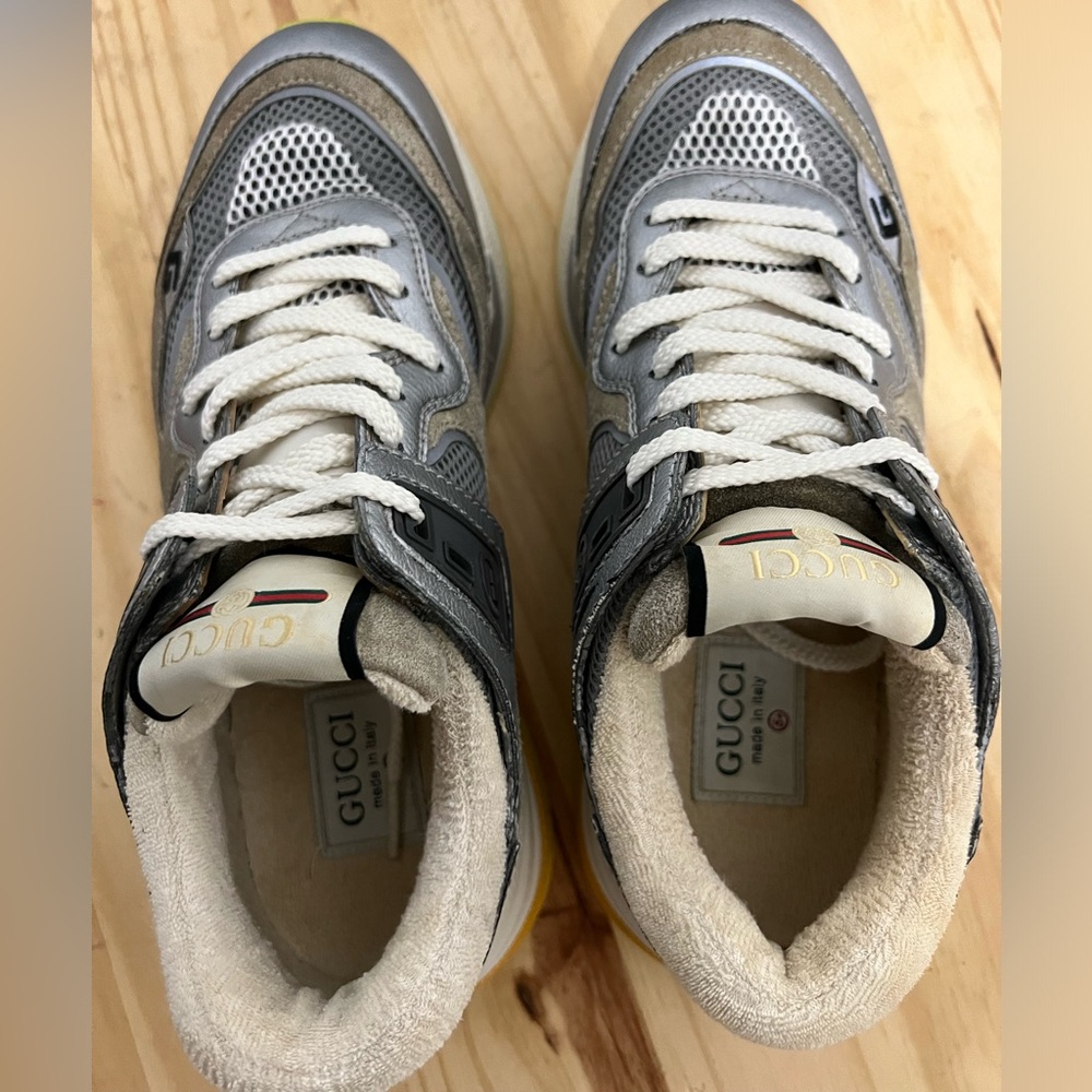ITALY CUCCI SNEAKERS LEATHER - Picture 12 of 12
